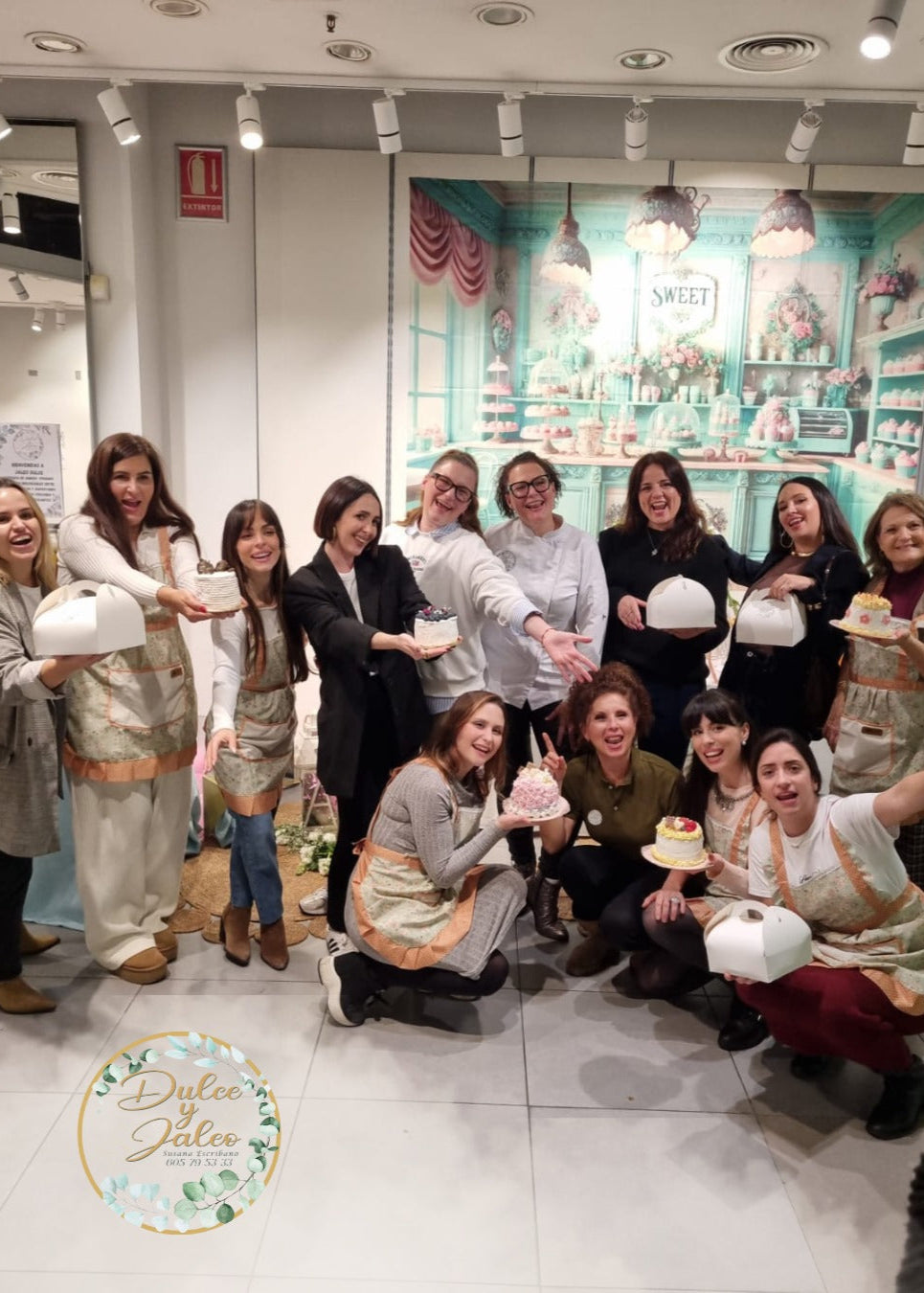 Taller de tartas de primavera (adultos). Precio 45€, reserva online 5€.