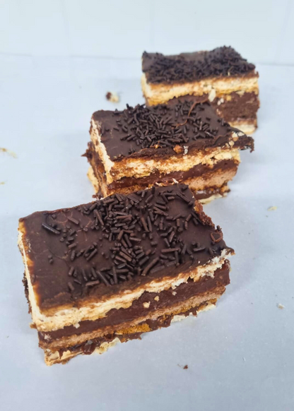 Milhojas de chocolate