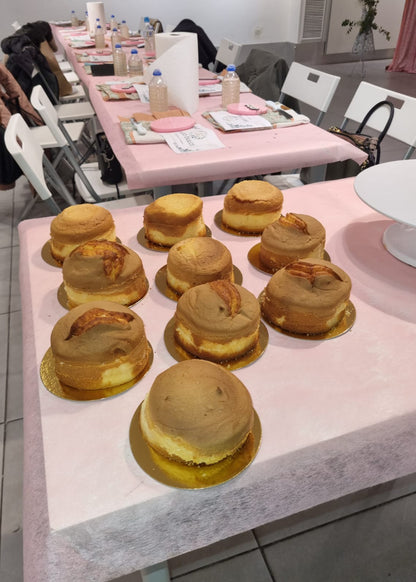 Taller de tartas de primavera (adultos). Precio 45€, reserva online 5€.