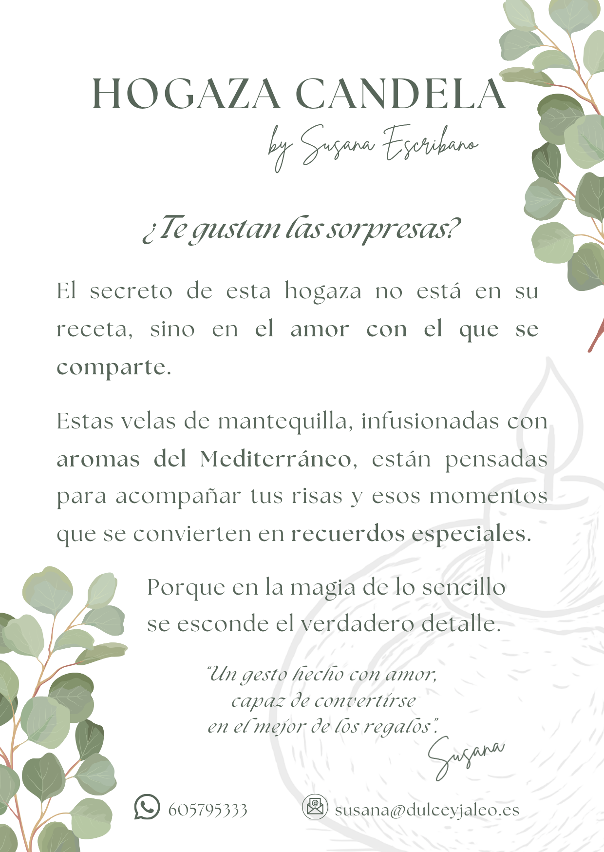 Hogaza Candela by Susana Escribano