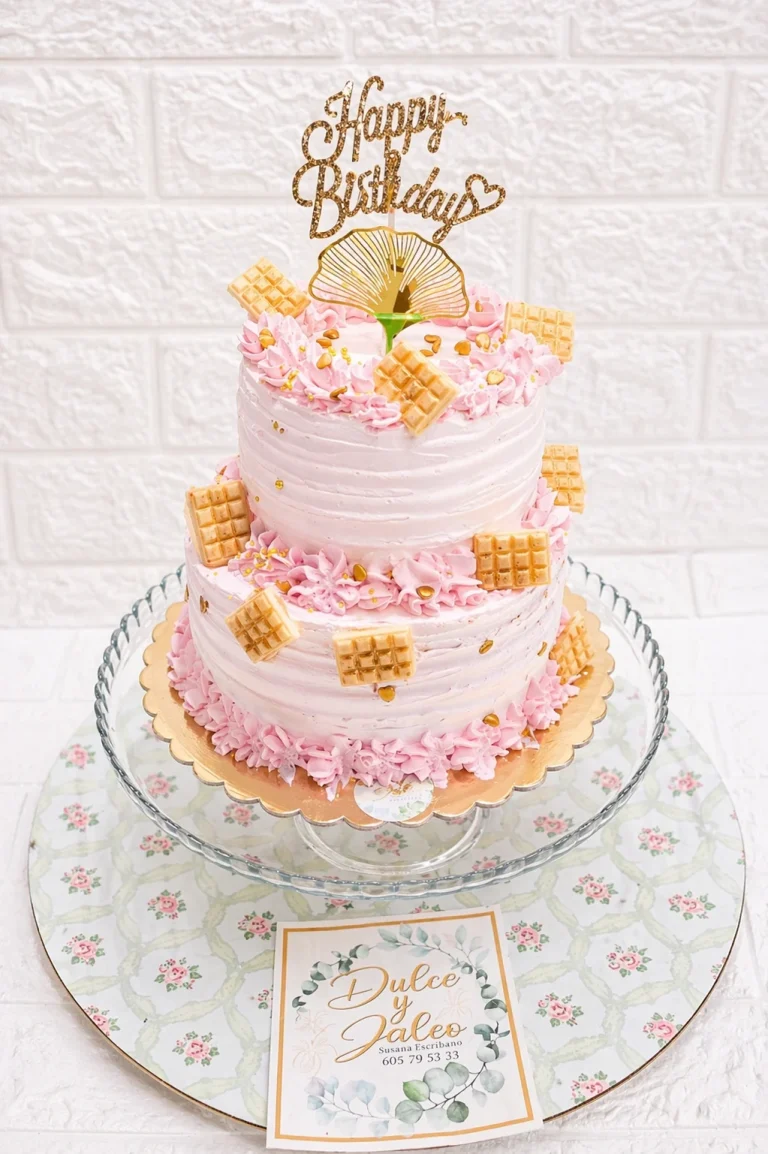 Tarta personalizada artesanal de Dulce y Jaleo, pastelería en Lorca